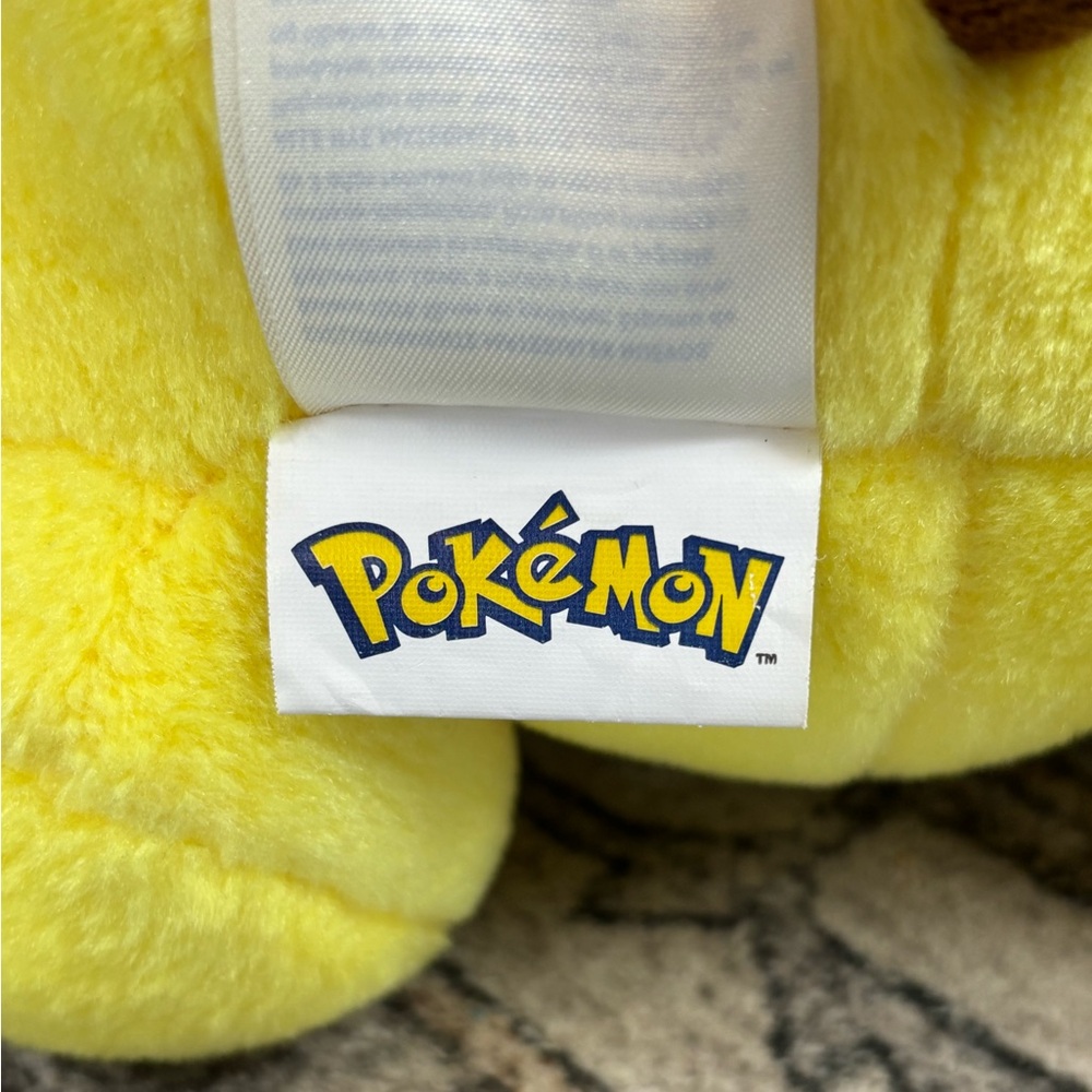Pokemon Pikachu Build A Bear Plush Stuffed Toy 18" - Picture 5 of 6